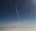 Launch of the last space shuttle on Twitter