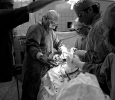 Operation at the Emergency hospital in Kabul