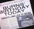BURNS' BIRTHDAY TODAY (Springfield Shopper)