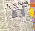 BURNS PLANS SUNSHINE HALT (Springfield Shopper)
