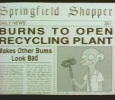 BURNS TO OPEN RECYCLING PLANT (Springfield Shopper)