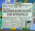 NEUTRON BOMB HEADED FOR SPRINGFIELD! (Springfield Shopper)