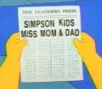 SIMPSON KIDS MISS MOM & DAD (The Flanders Press)