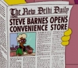 STEVE BARNES OPENS CONVENIENCE STORE (The New Delhi Daily)