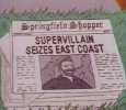 SUPERVILLAIN SEIZES EAST COAST (Springfield Shopper)