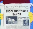 TODDLERS TOPPLE MAYOR (Springfield Shopper)