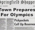 TOWN PREPARES FOR OLYMPICS (Springfield Shopper)