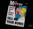 WACKO JACKO TO BLIMPO SIMPO: SELL ME YOUR BONES (The Mirror)